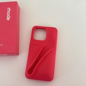 RHODE IPhone 15 Pro Guava Spritz Lip Case